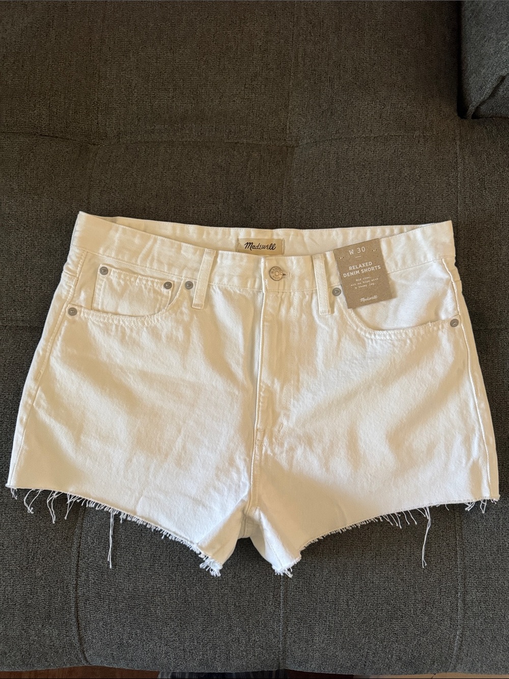 Madewell Relaxed Denim Shorts